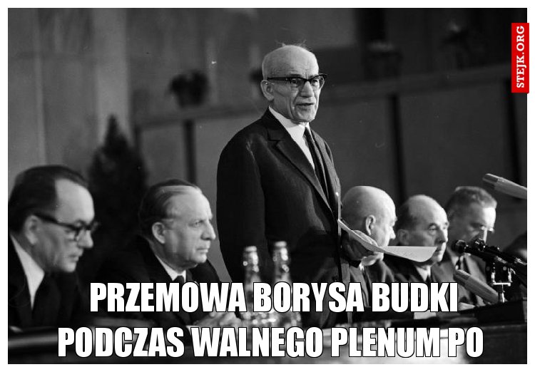 Przemowa Borysa Budki podczas walnego plenum po 