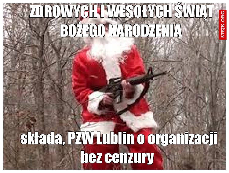 Zdrowych i wesołych świąt Bożego Narodzenia 