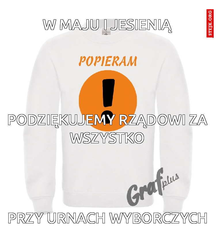 W Maju i jesienią