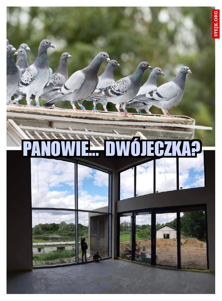 Panowie...  Dwójeczka?