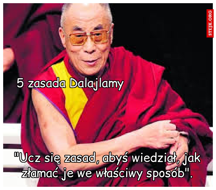5 zasada Dalajlamy
