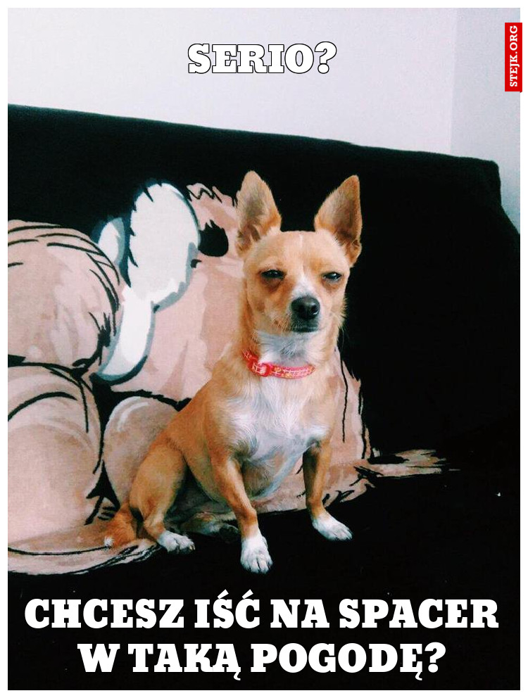 serio?