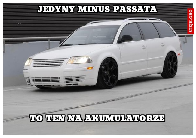 jedyny minus passata