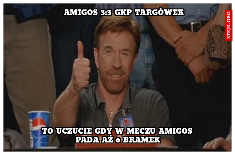 to uczucie gdy w pierwszym meczu po zimie pada aż 6 bramek