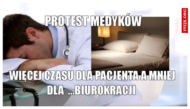 protest medyków 