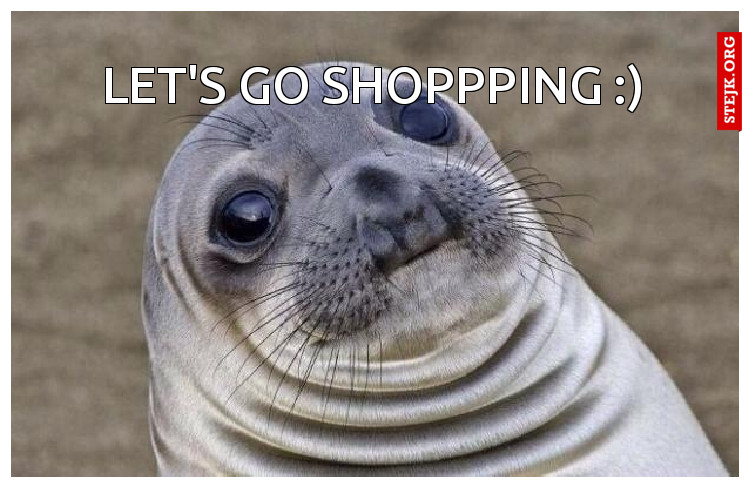 Let's go shoppping :)