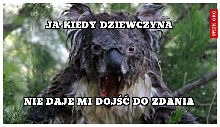 Ja kiedy dziewczyna
