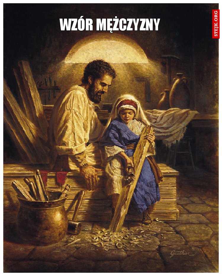 wzór mężczyzny