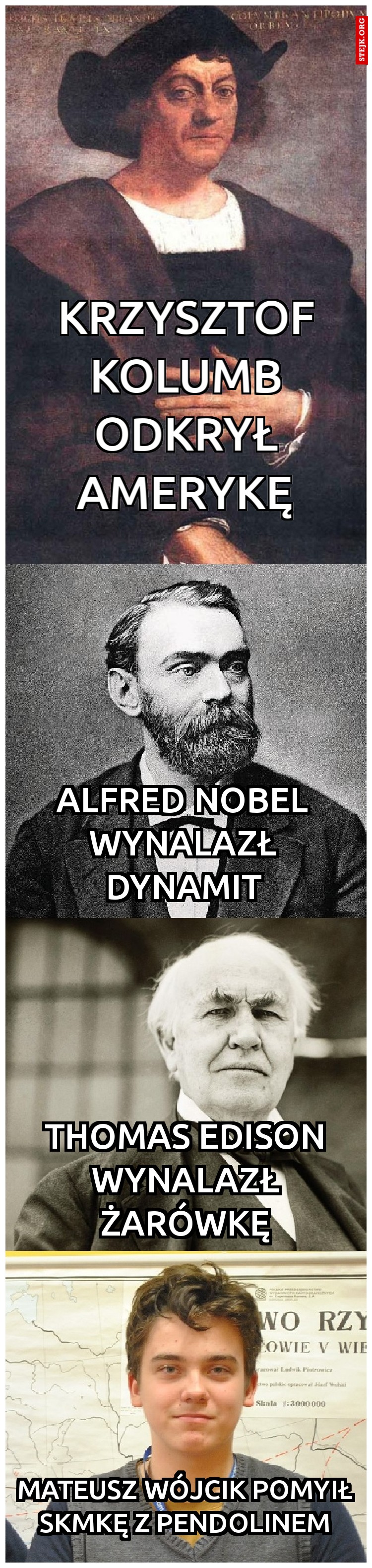 Krzysztof kolumb odkrył Amerykę