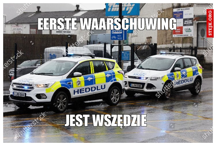 eerste waarschuwing