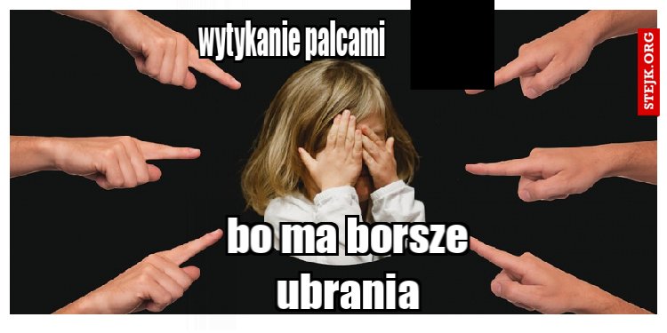 bo ma borsze ubrania