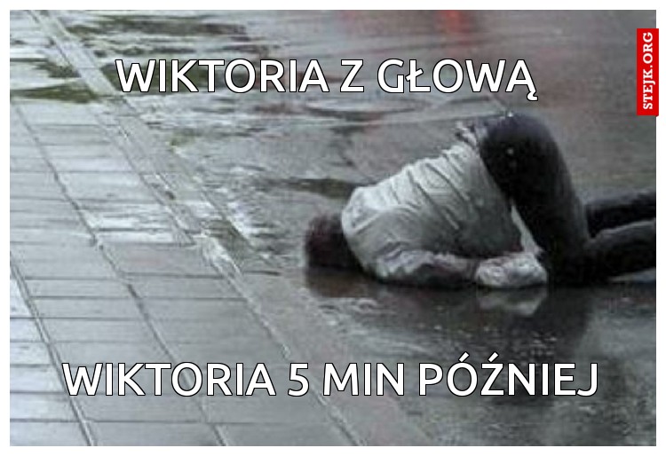 wiktoria z głową 
