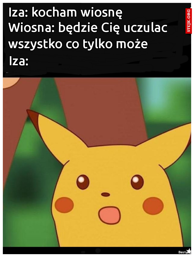 Iza: kocham wiosnę    
