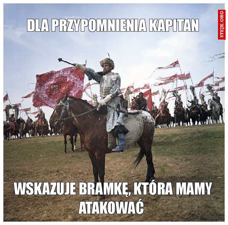 Dla przypomnienia kapitan