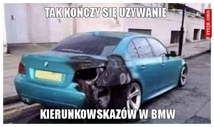 Tak kończy się używanie 