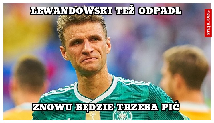 Lewandowski też odpadł