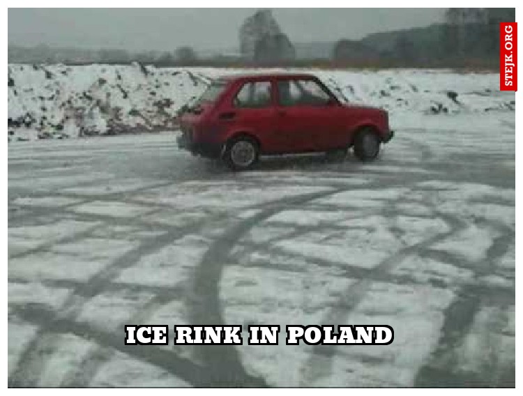 ice rink in poland