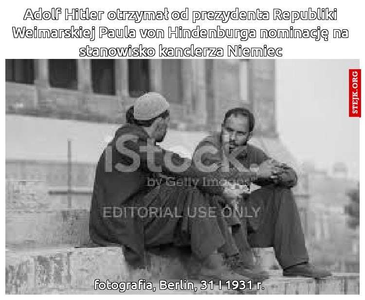 Mussolini postanowił się przebiec podczas spaceru