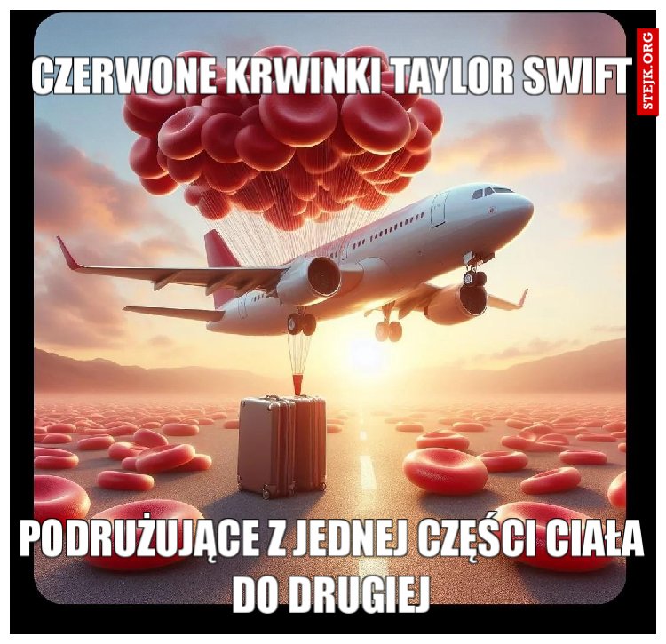 czerwone krwinki taylor swift