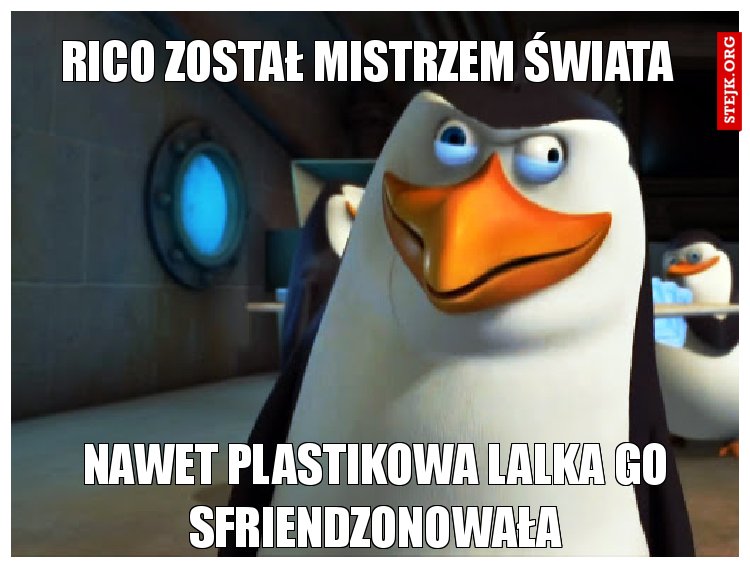 Rico został mistrzem świata 