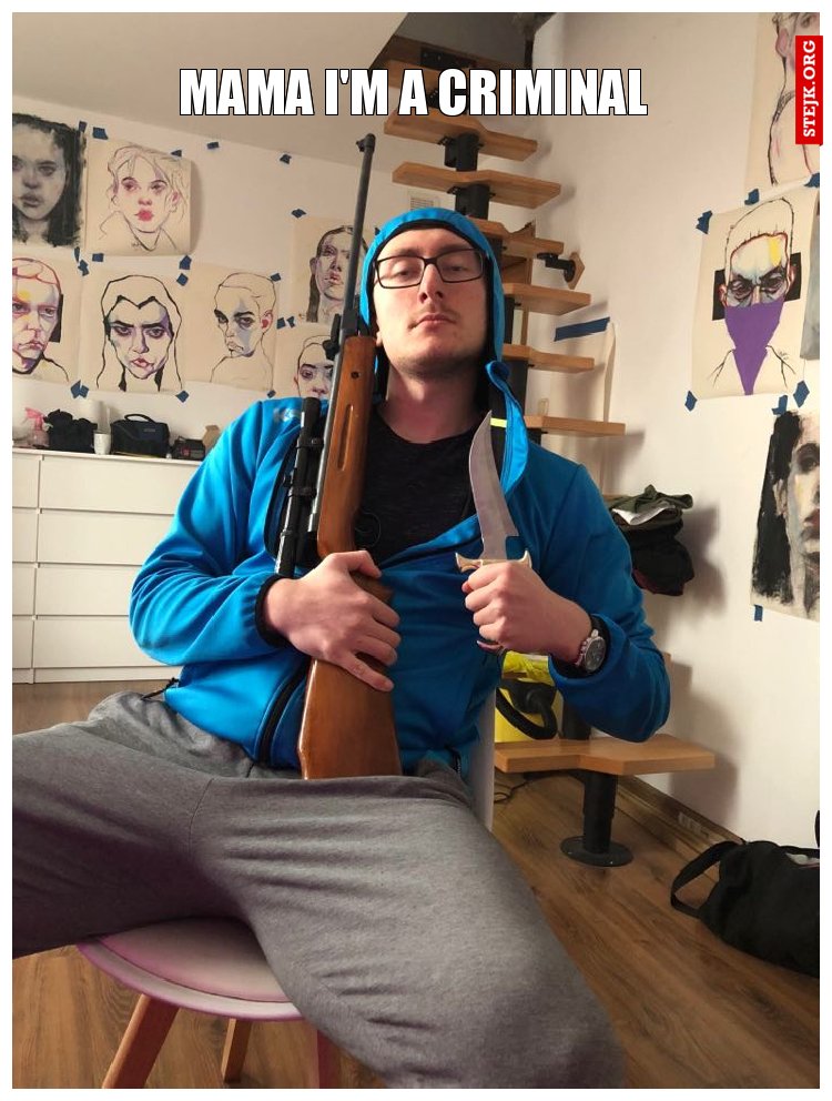 MAMA I'M A CRIMINAL