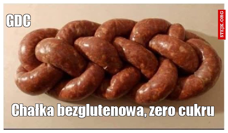 Chałka bezglutenowa, zero cukru