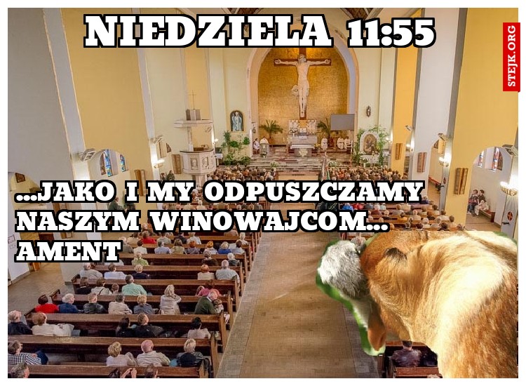 NIEDZIELA 11:55