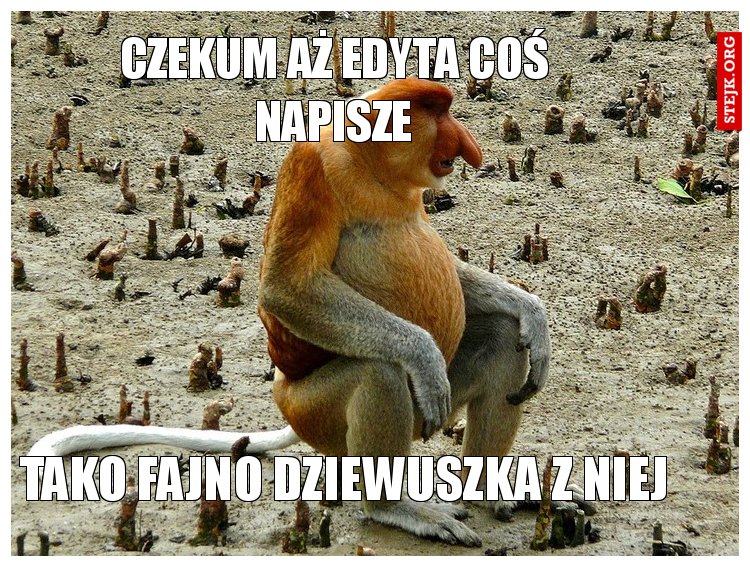 Czekum aż Edyta coś napisze