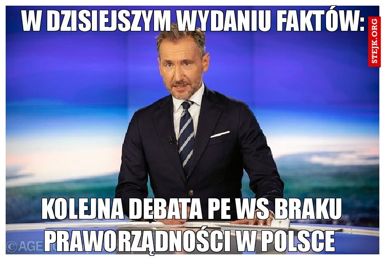 W dzisiejszym wydaniu Faktów: