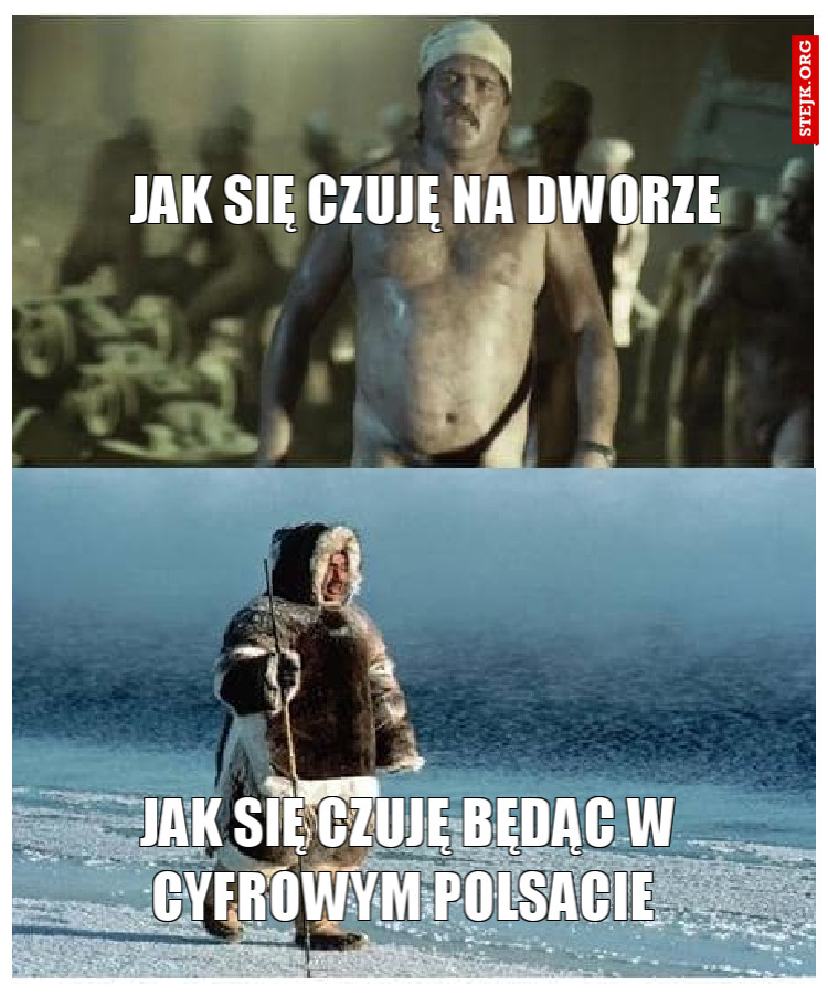 JAK SIĘ CZUJĘ NA DWORZE