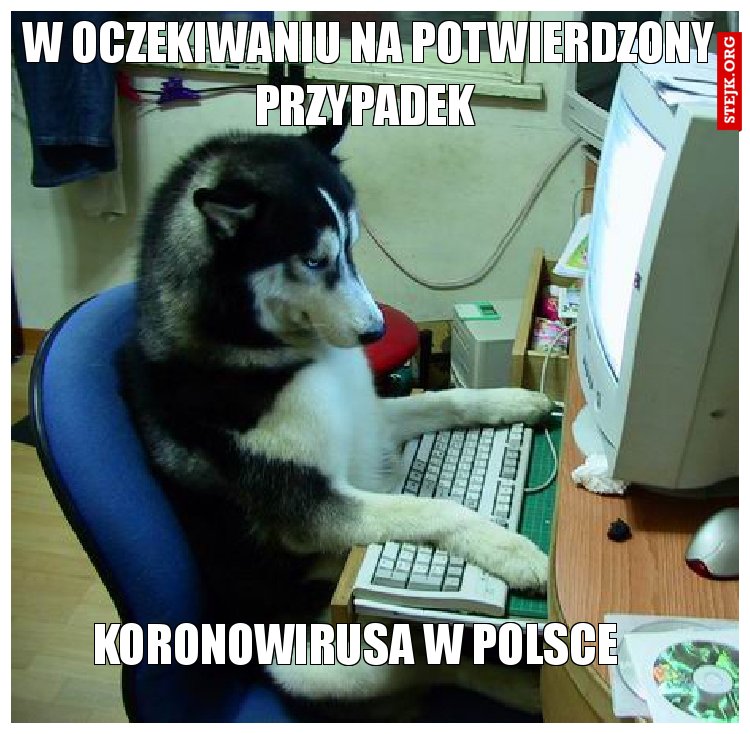 W oczekiwaniu na potwierdzony przypadek 