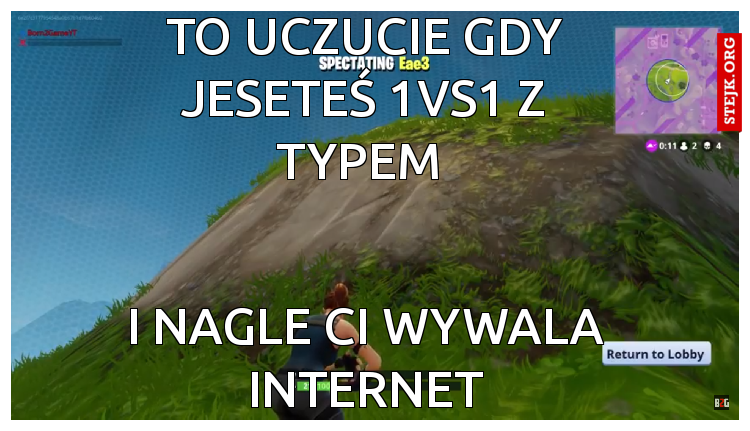 to uczucie gdy jeseteś 1vs1 z typem 