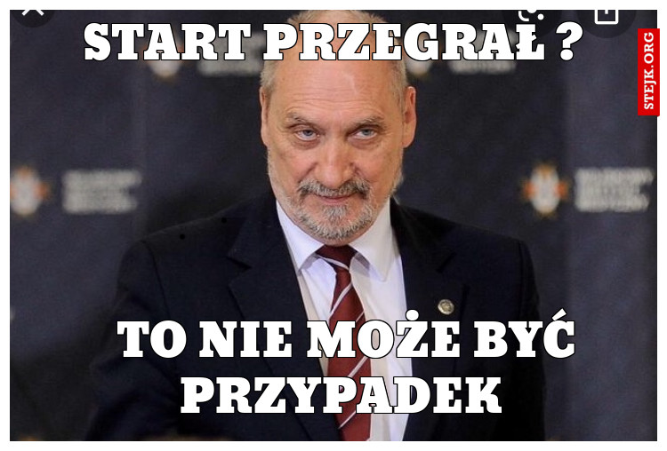Start przegrał ?