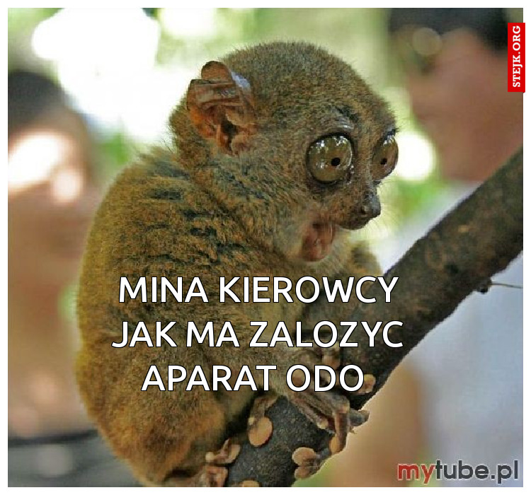 Mina kierowcy jak ma zalozyc aparat odo 