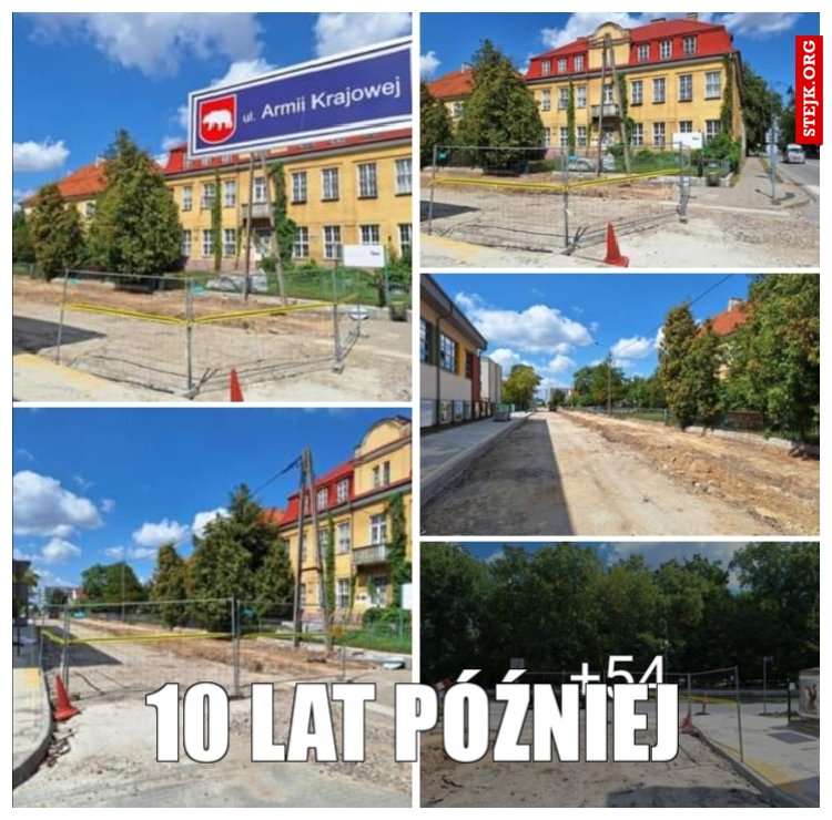 10 lat później