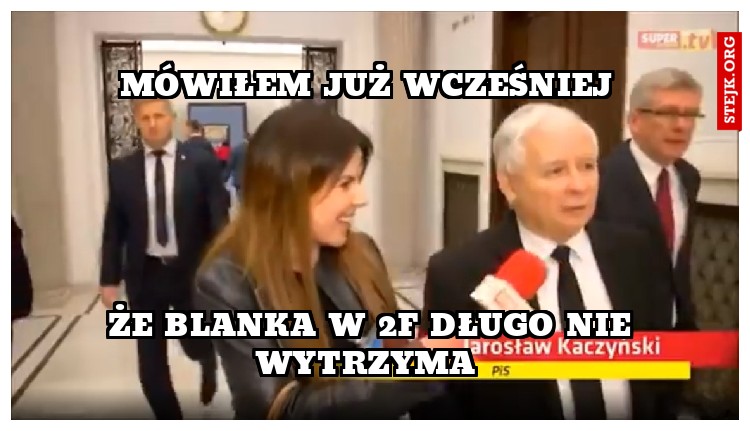 Mówiłem już wcześniej 