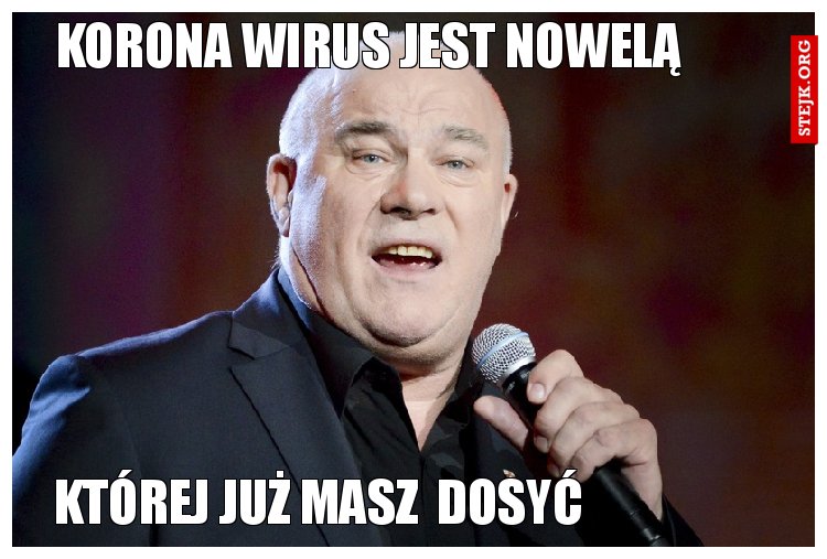 korona wirus jest nowelą