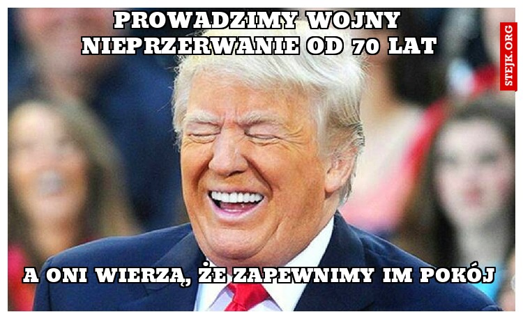 prowadzimy wojny nieprzerwanie od 70 lat