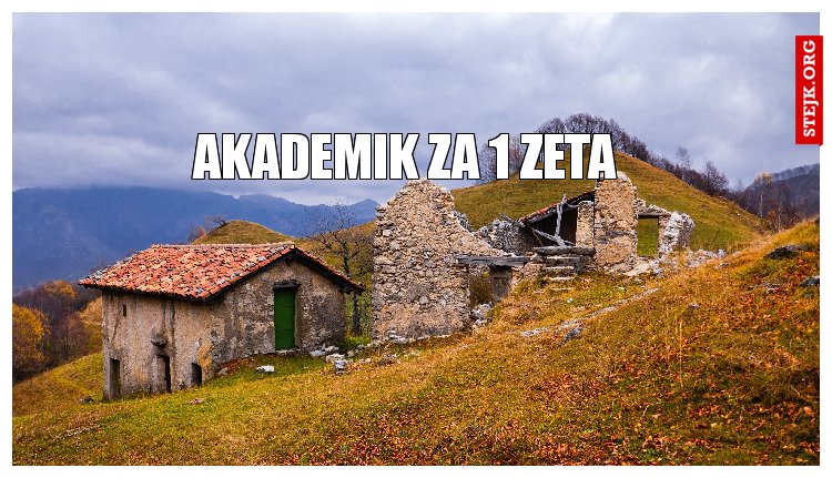 akademik za 1 zeta 