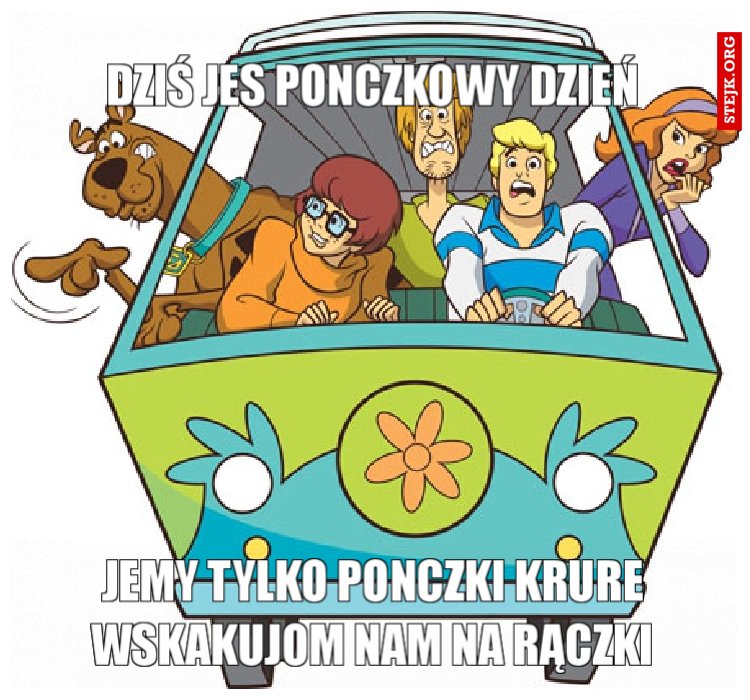 dziś jes ponczkowy dzień