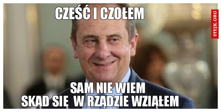 klapek się znalazł