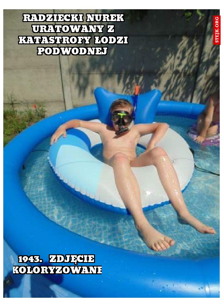Radziecki nurek uratowany z katastrofy łodzi podwodnej 