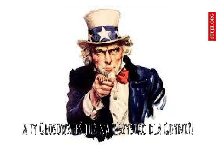 A ty Głosowałeś już na Wszystko dla Gdyni?!