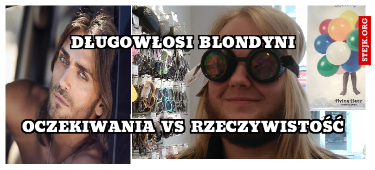 Długowłosi blondyni 