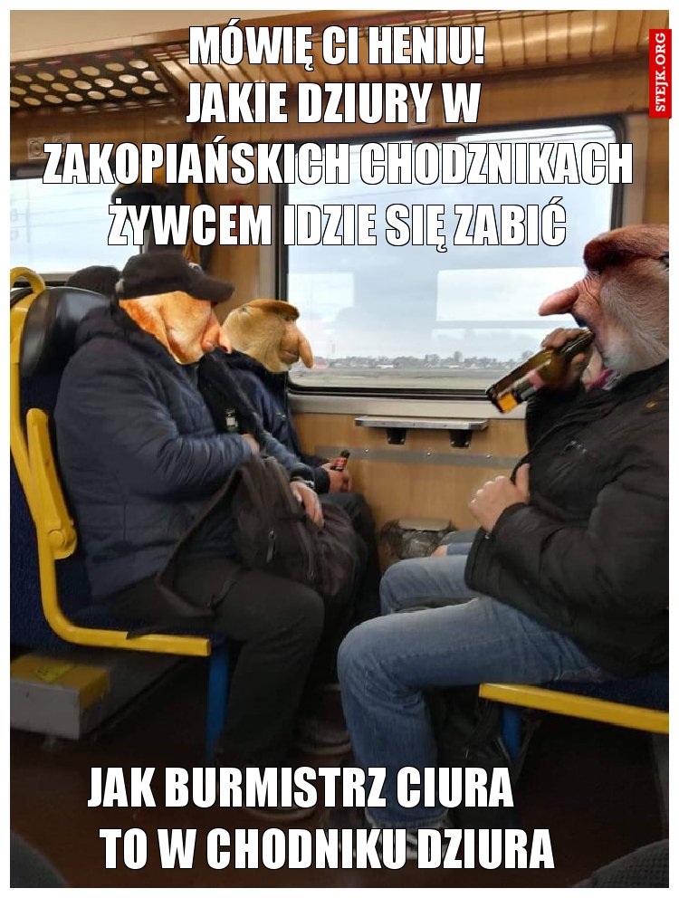 mówię ci heniu!
