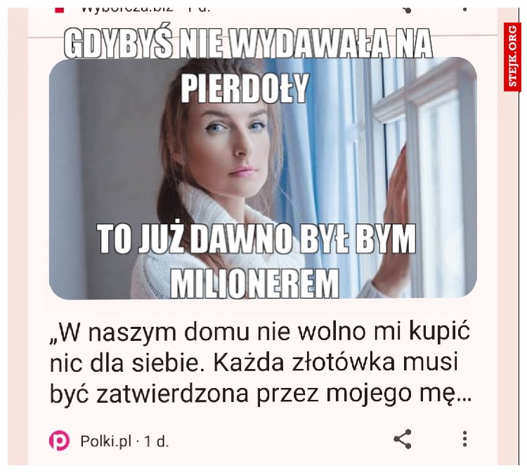 Gdybyś nie wydawała na pierdoły 