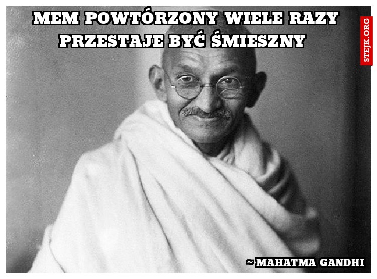 Mem powtórzony wiele razy