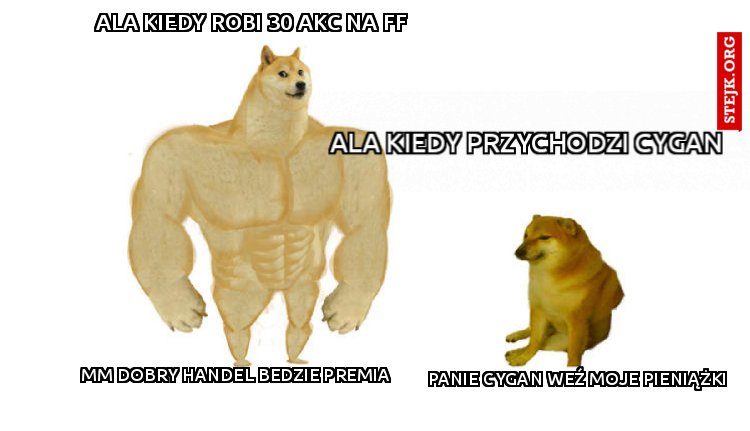 Ala Kiedy robi 30 akc na FF