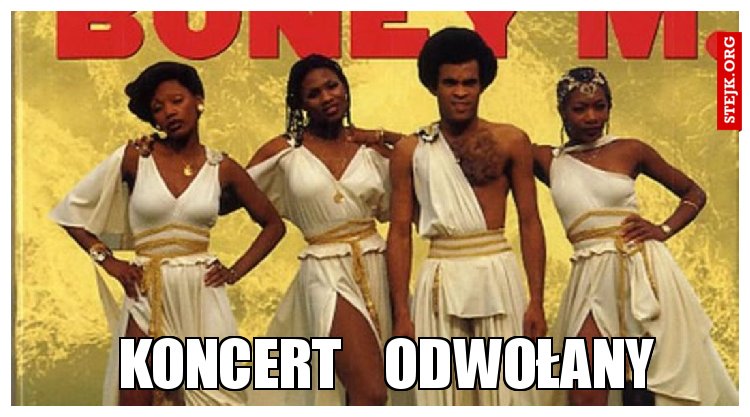 koncert    odwołany
