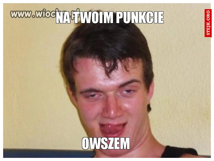 NA TWOIM MIEJSCU